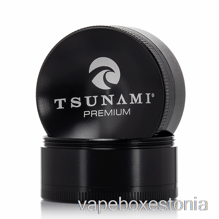 Vape Box Estonia Tsunami 1,9tolline 4-osaline Uppunud Pealisveski Must (50mm)